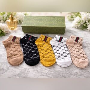 Gucci Ankle Socks - Multicolor Set